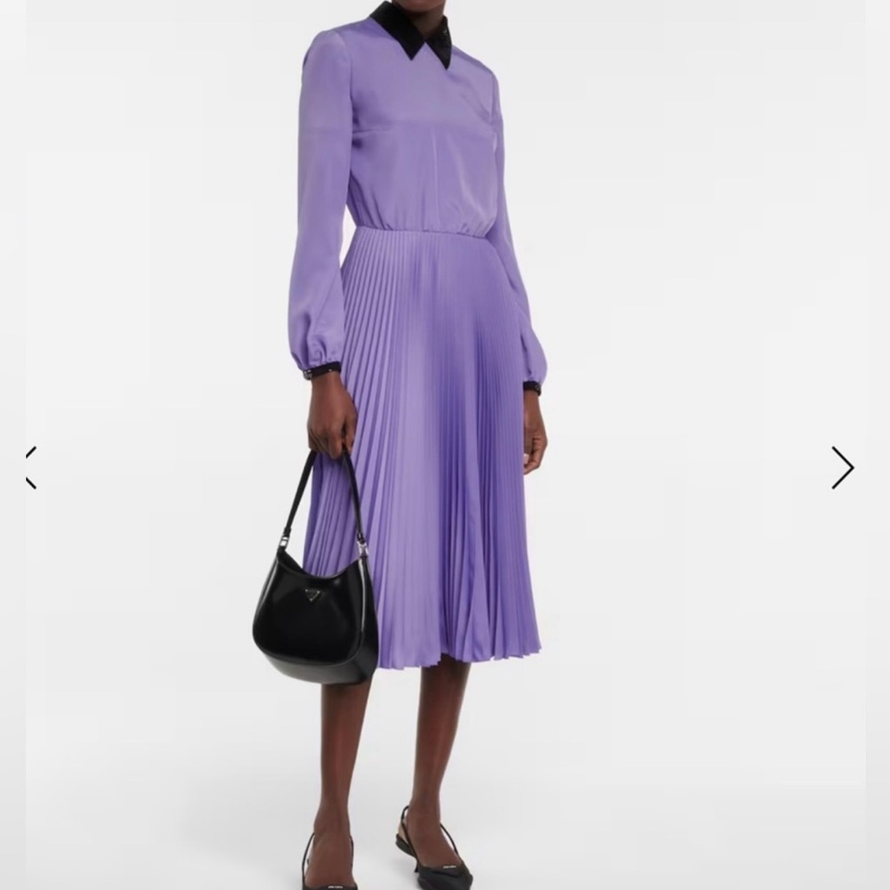 Prada Lavender Midi Dress